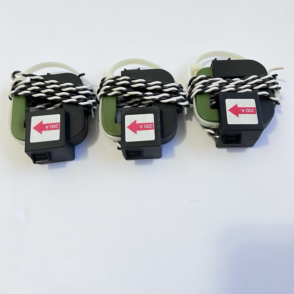 New 3 E Mon D Mon 200A Split Core Current Sensor 0-2V CT EI0012 (CS200) Open Box