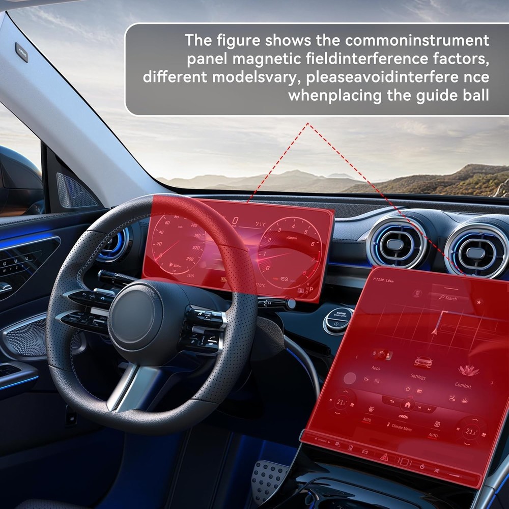 Universal Adhesive Car Compass Ball - Compact & Precise Direction Guidance