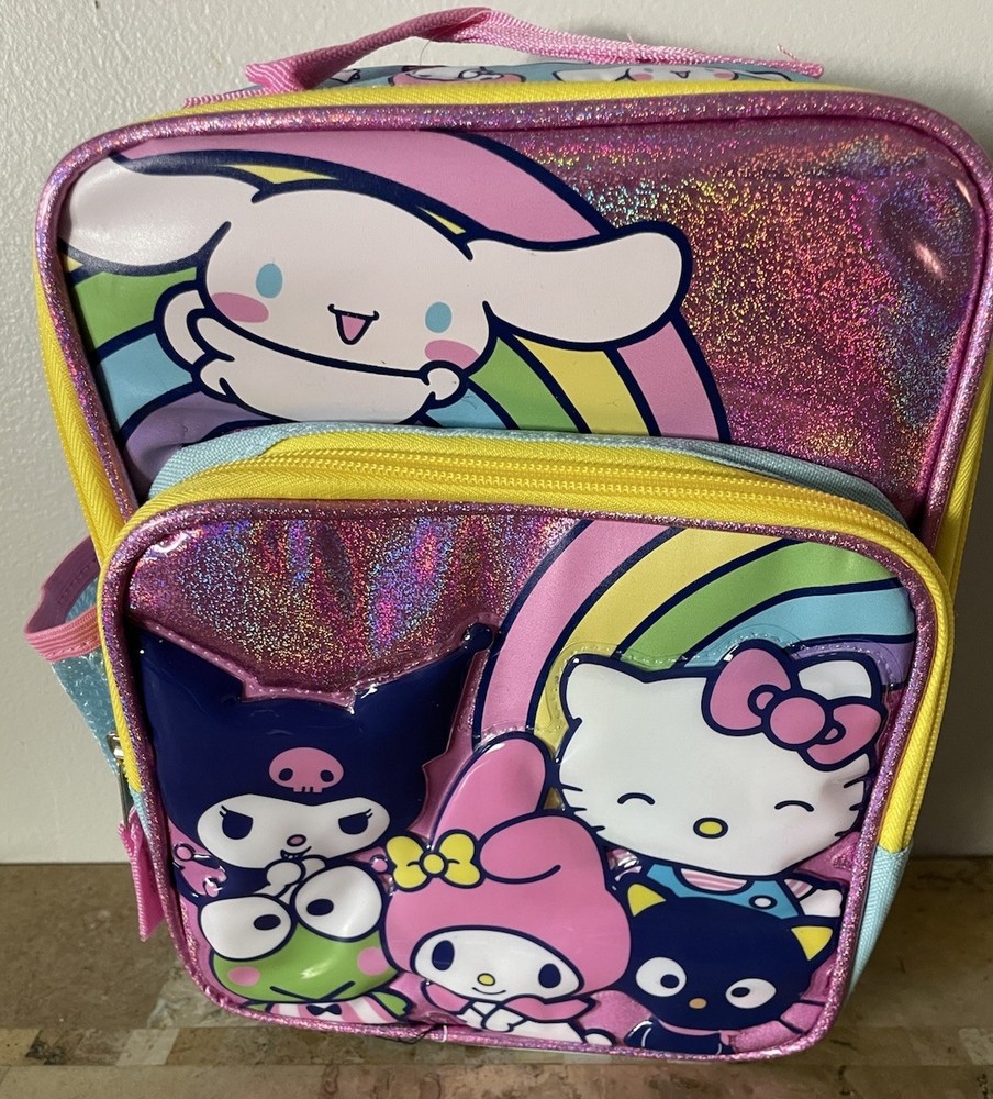 Hello Kitty Lunch Tote Blue NEW