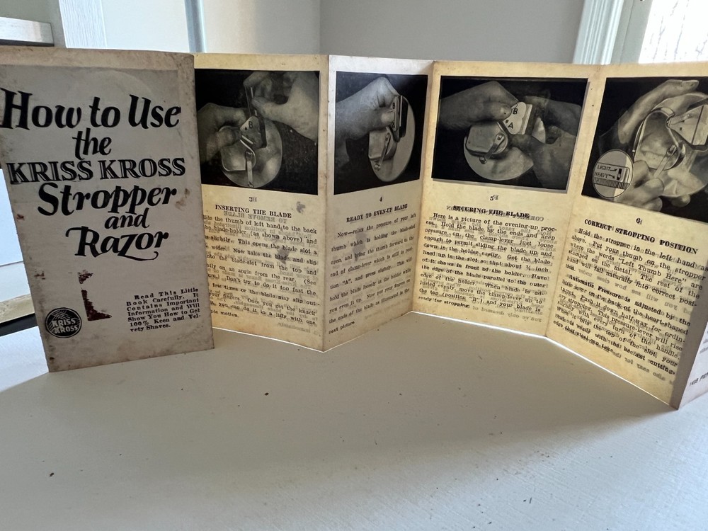 Kriss Kross Stropper & Razor Sharpener