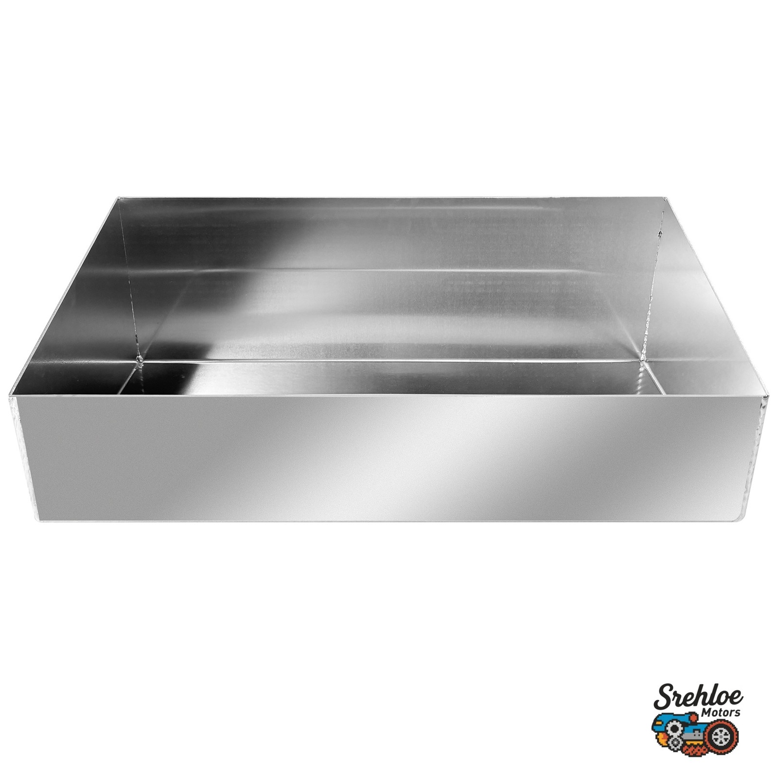 Aluminum 4 Gallon Shelf Storage Holder Trailer Garage Accessory Organizer Silver