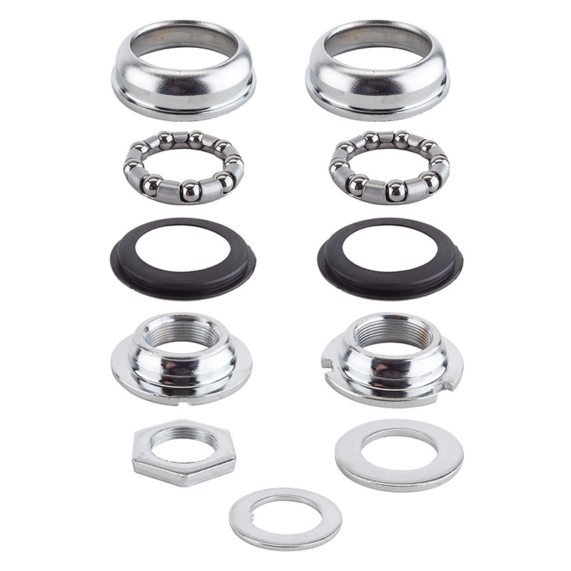 Black Ops Bottom Bracket Set Chrome Bb Set Bk-ops 1pc Sealed Mech-24tpi Cp