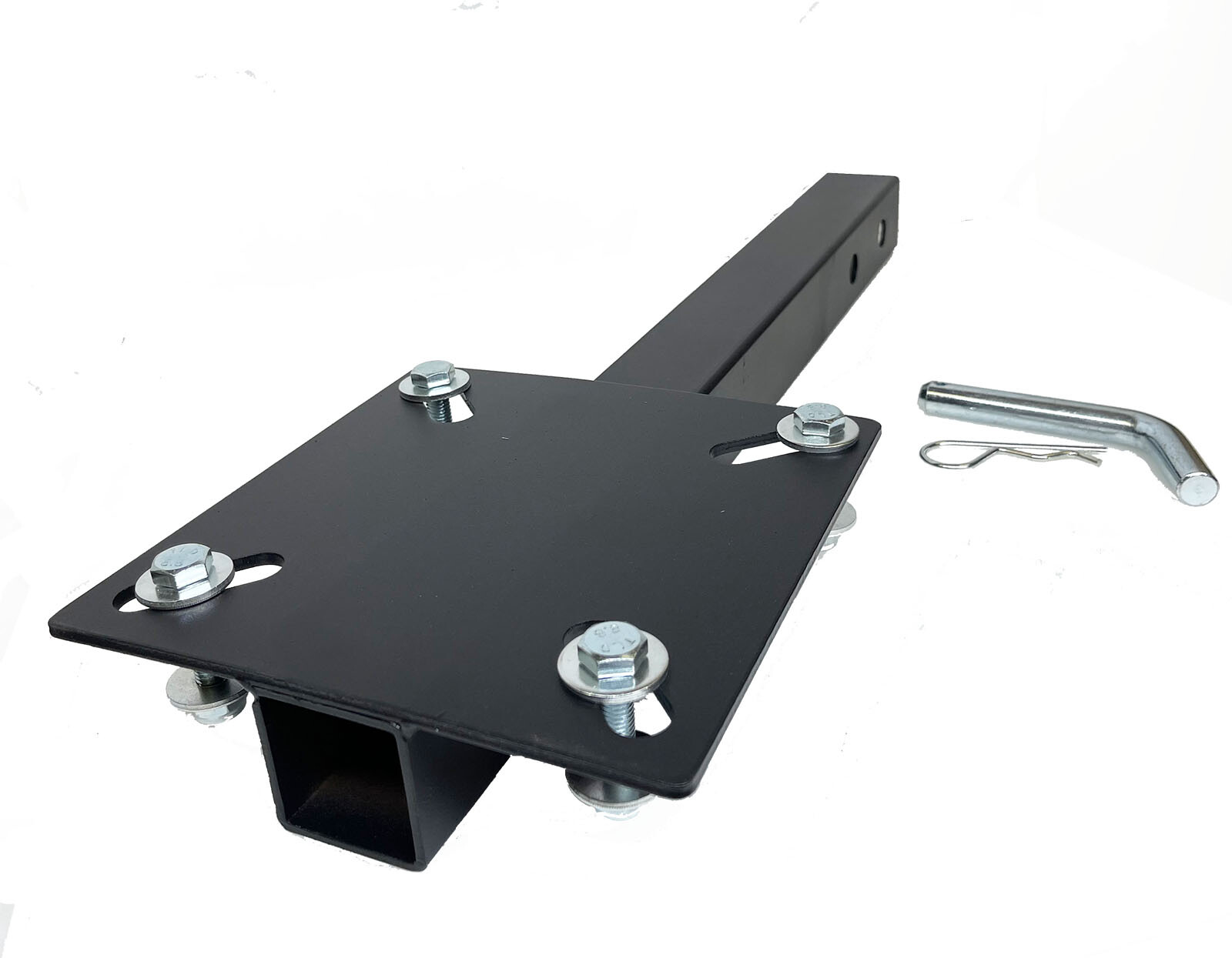 22" EXTENDED HITCH MOUNT VISE PLATE 7-7/8" x 7-7/8" BUFFER GRINDER HOLDER