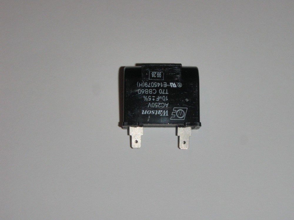 10uF Run Capacitor for Motor in Regal Kitchen Pro Breadmaker Model K6745s