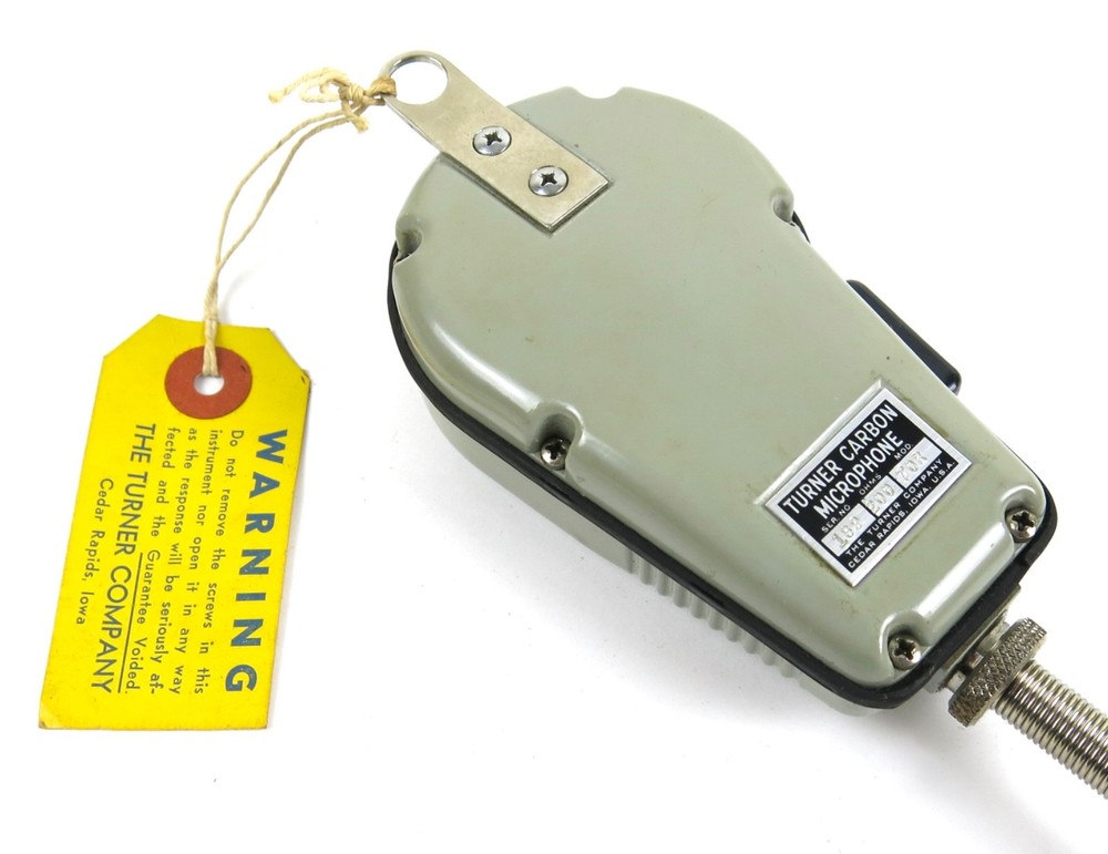 Vintage Turner 70R Microphone - Untested (Inv. #1)