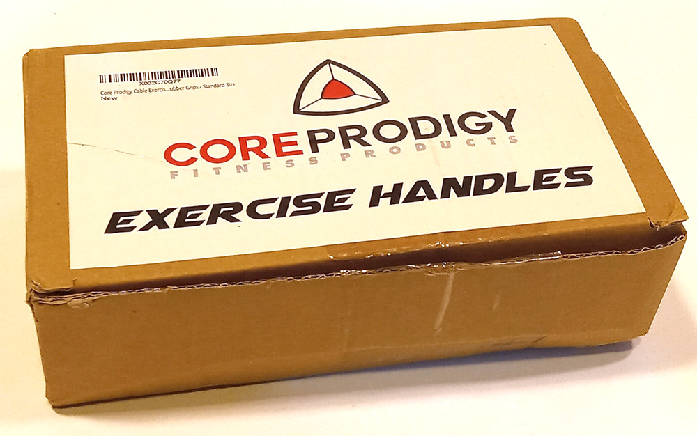 Core Prodigy Heavy Duty Exercise Handles - Grip Attachments for Cable Machine