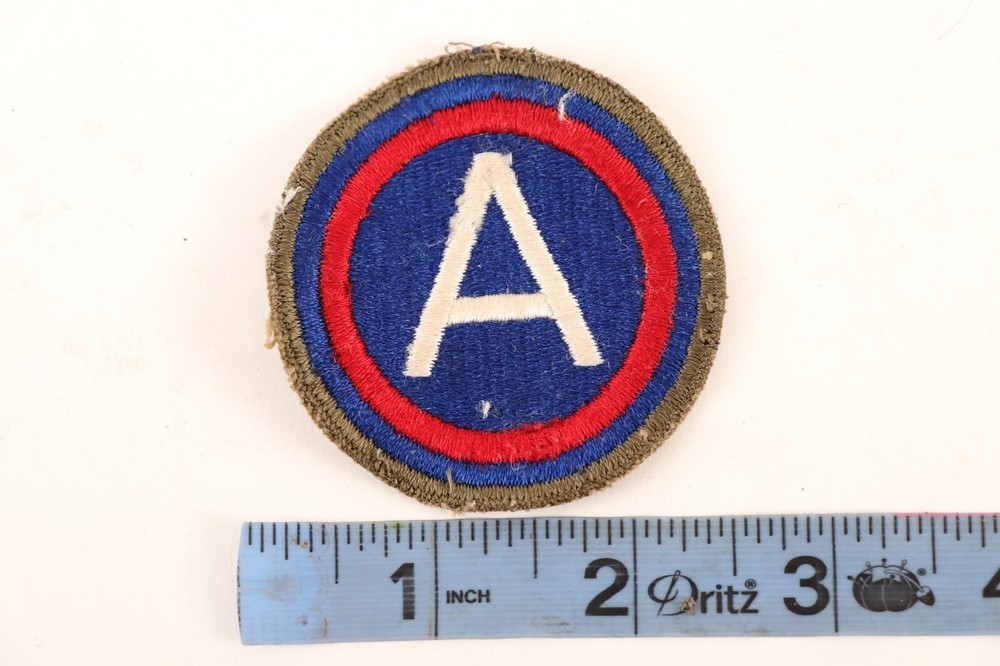 3rd Army Green Back Variant Patch- Album Removed