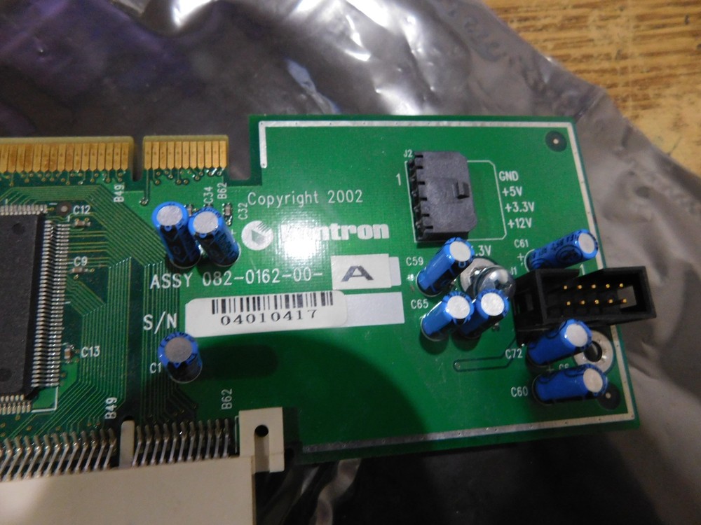 Kontron Model: 082-0162-00-A Blackplane Board.