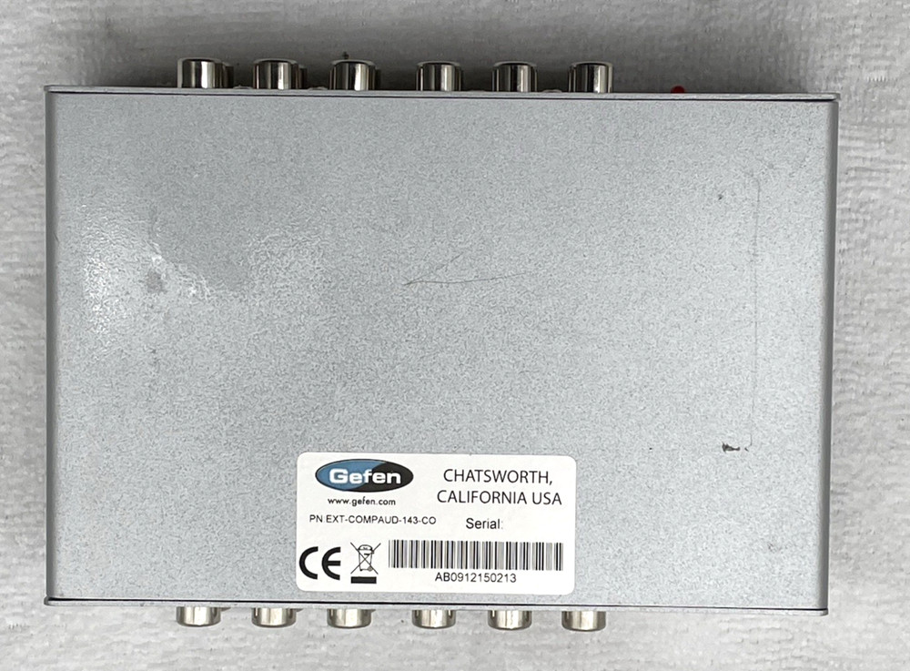 Gefen EXT-COMPAUD-143-CO 1 x 3 Component Video/Audio Distribution Amplifier