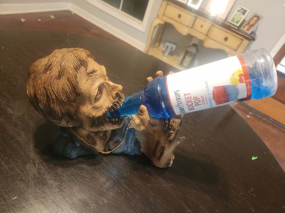 Zombie Pirate Wine Bottle Holder