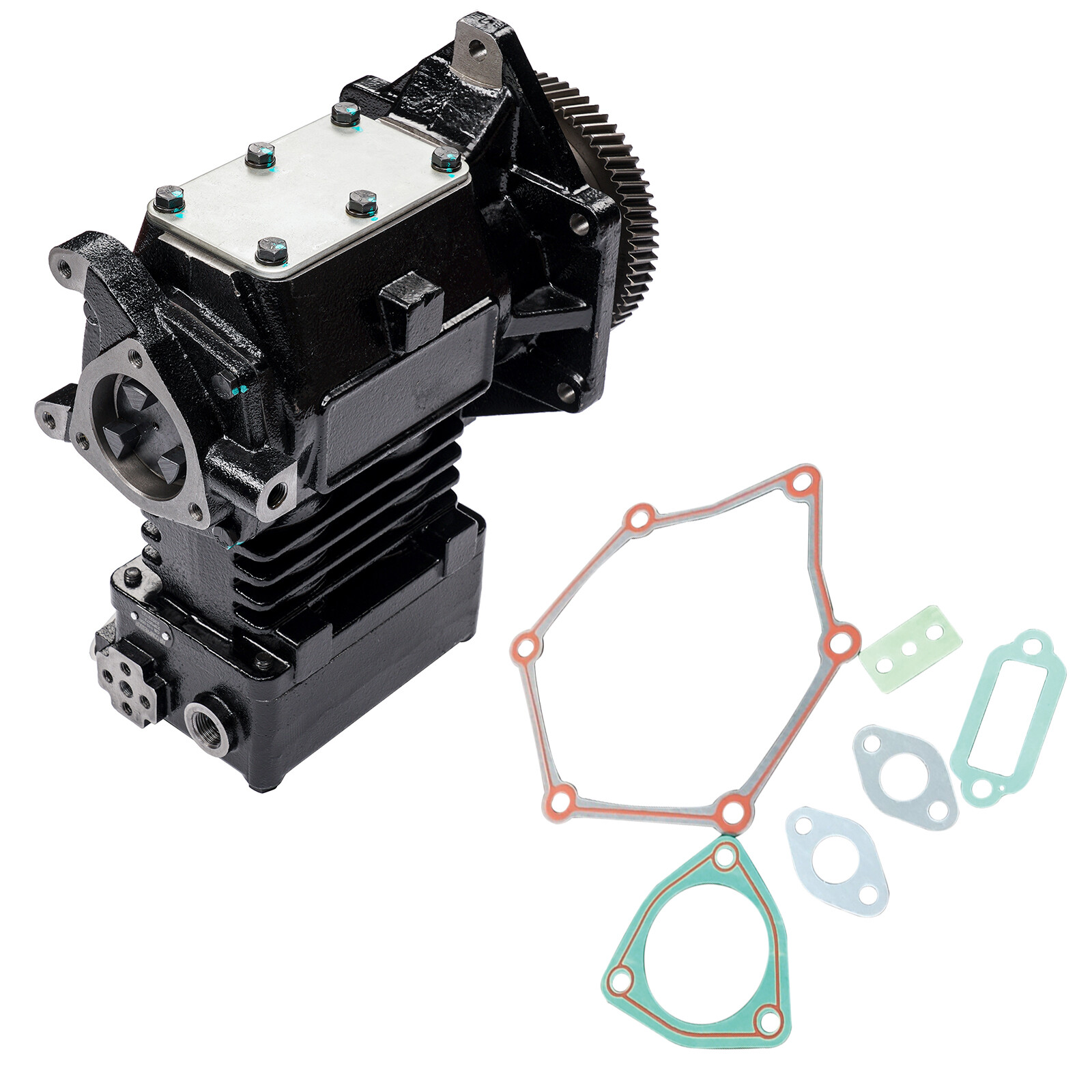 Air Compressor Replacement for Detroit Series 60 12.7 TU-FLO 750 Truck R23522122