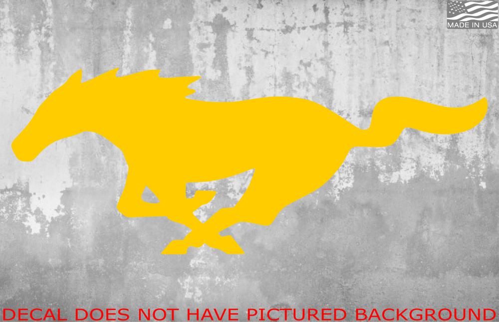 Mustang Decal Sticker Vinyl