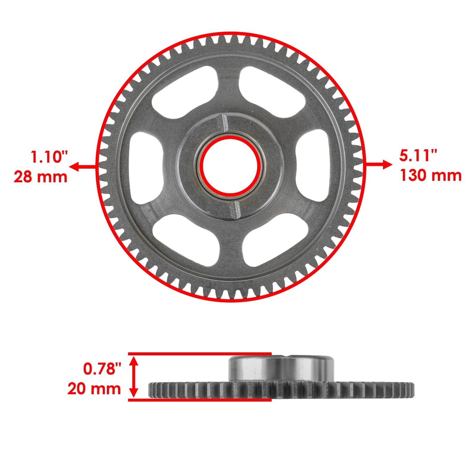 Starter Clutch Sprag Idler Torque Gear Bushed for Polaris RZR XP 900 2011 2012