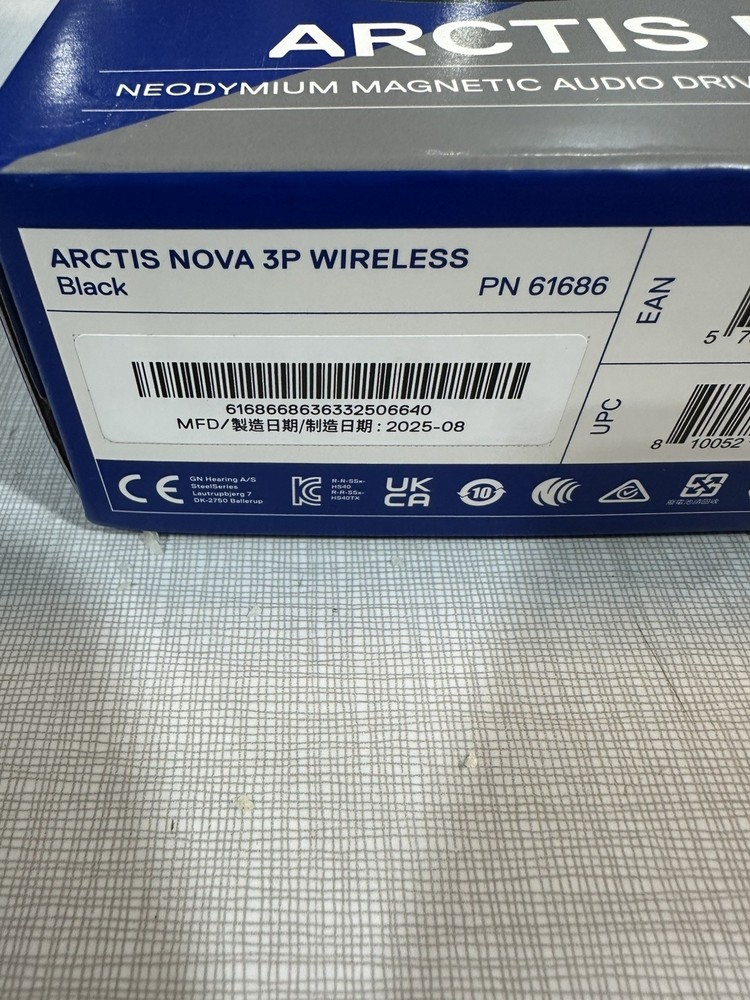 Sealed SteelSeries Arctis Nova 3P Wireless Multi-Platform Gaming Headset