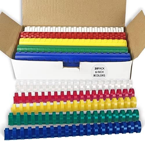 Plastic Binding Comb Spines for Document Binding
