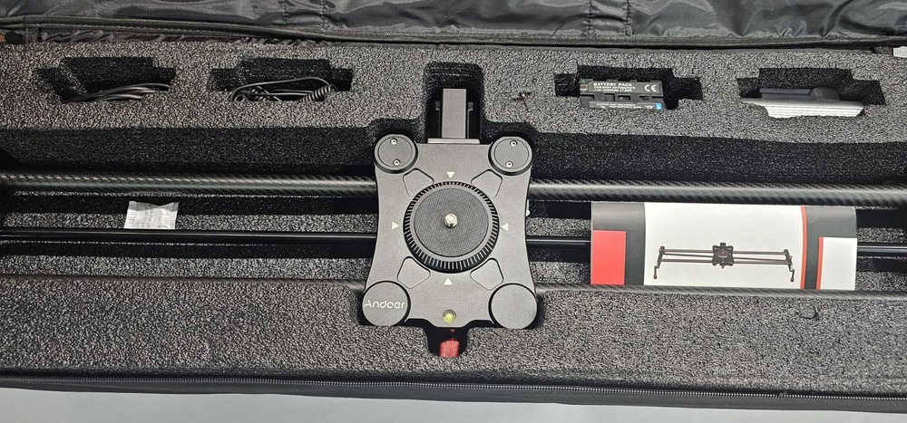 Andoer Motorized Carbon Fiber Camera Slider