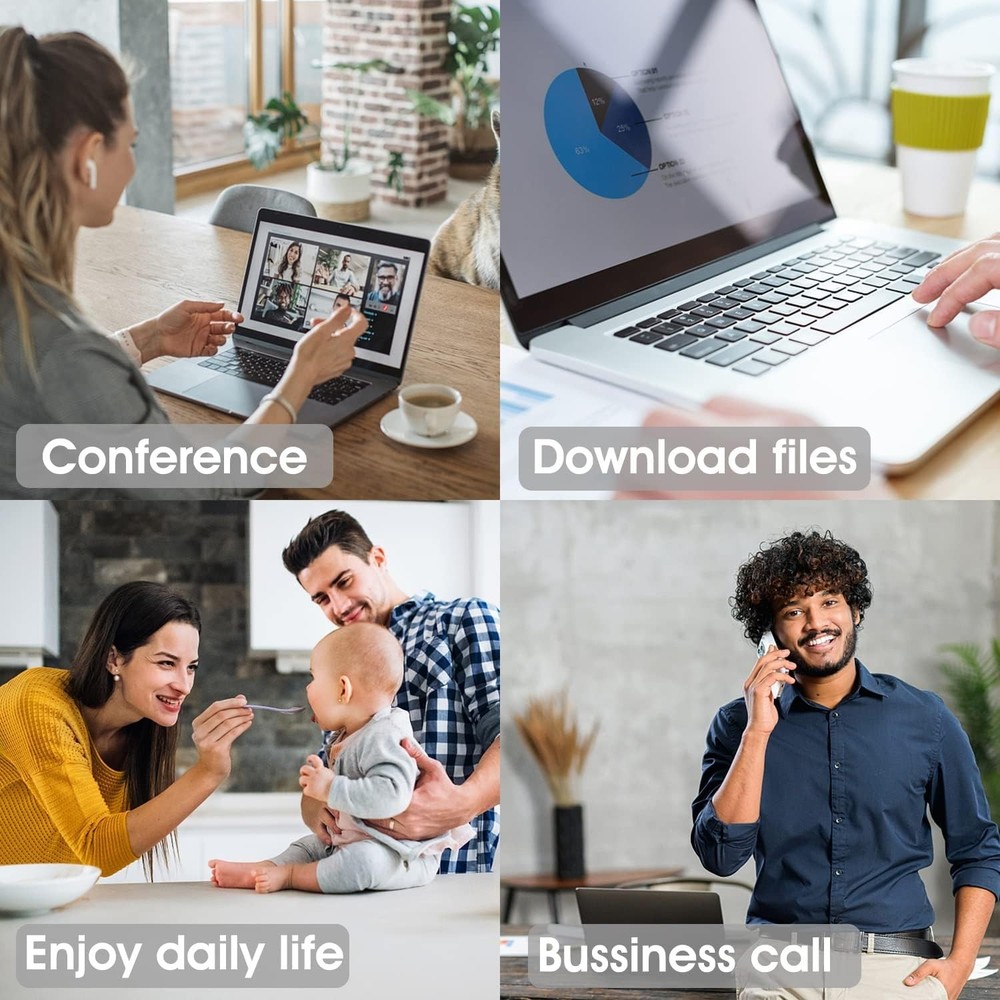 USB Mouse Jiggler - Keeps Your Computer Awake, Drive-Free Plug & Play Solution