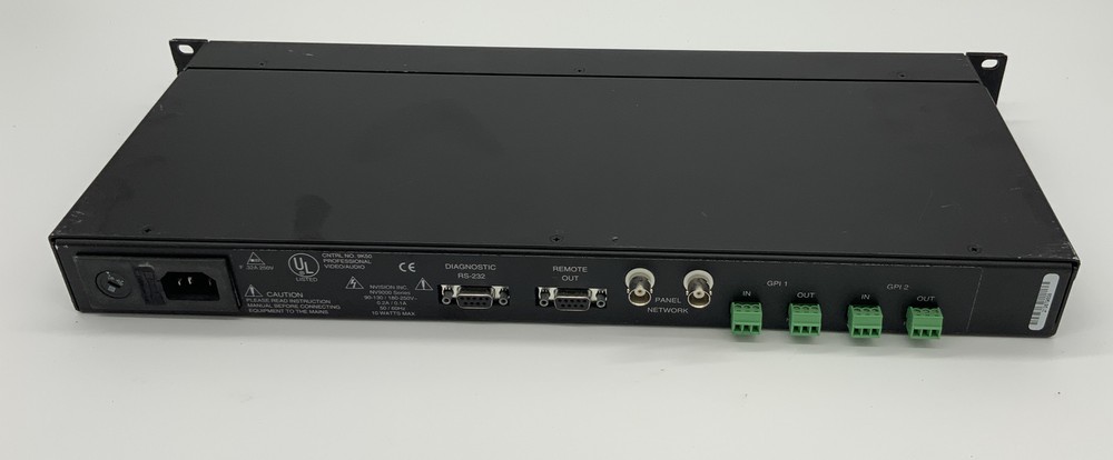 NVision NV9055 Control Panel Network