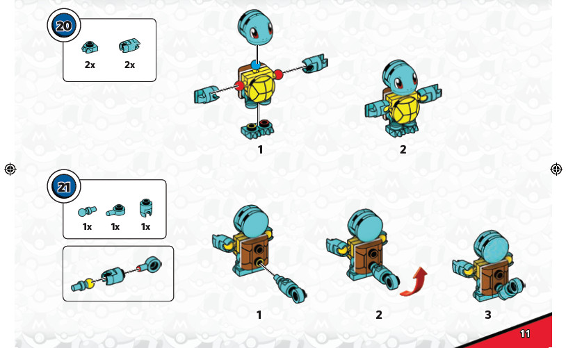 Mega Construx Pokemon Squirtle Mini Set