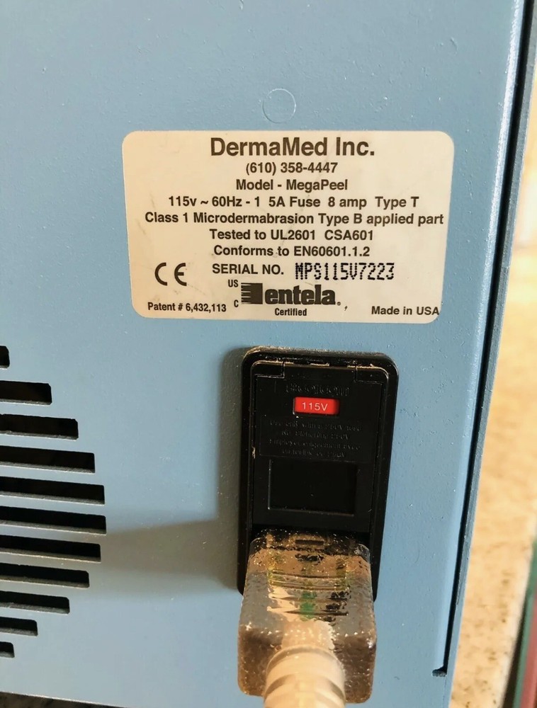 DermaMed Mega Peel Professional Microdermabrasion Machine