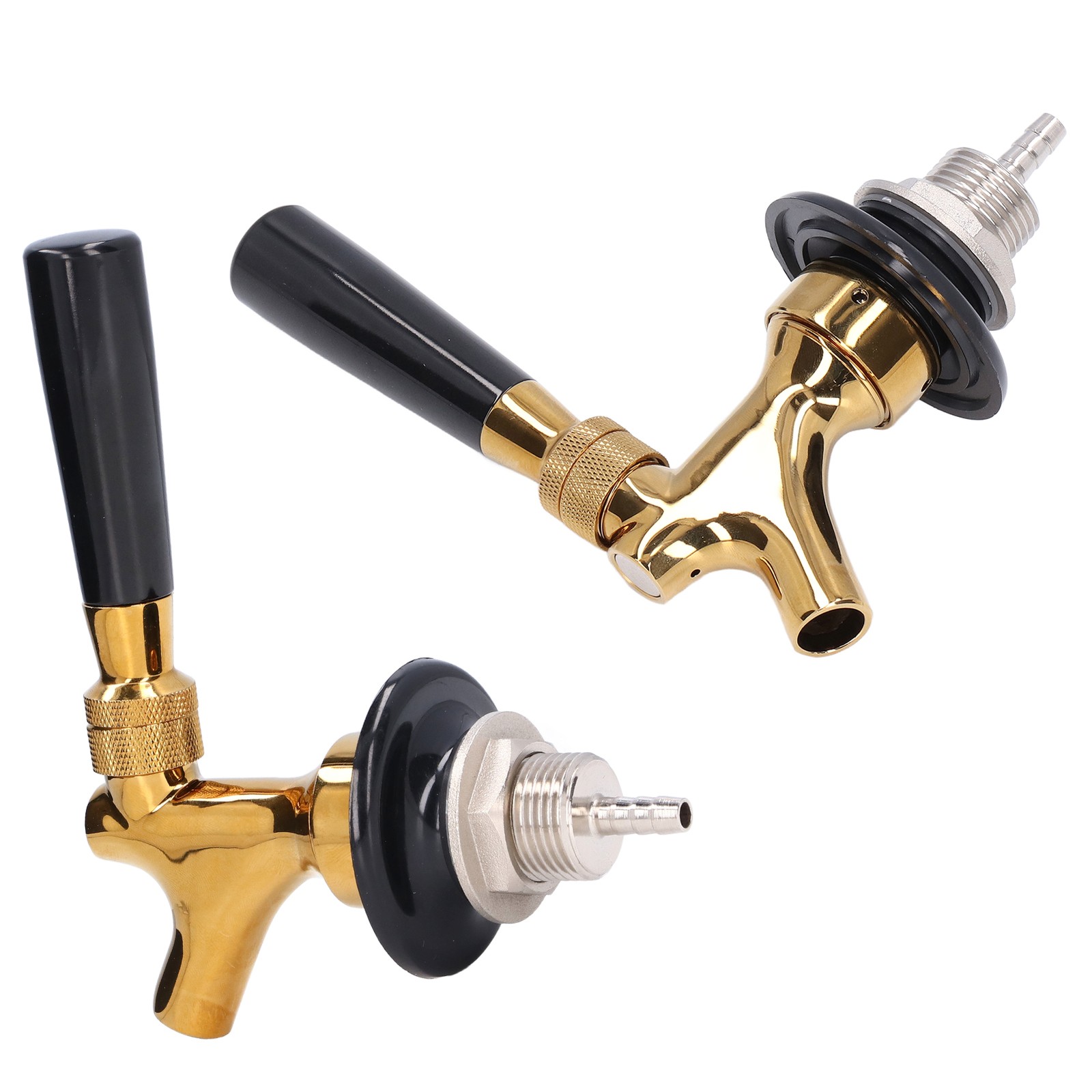 Commercial Kegerator Draft Beer Faucet for Keg with Beer Tap Plug & Tap Handle