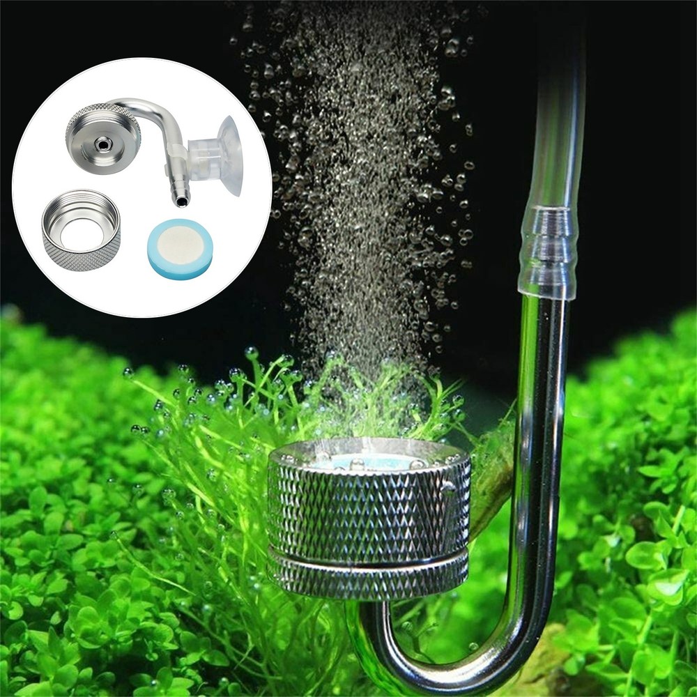 24mm Aquarium CO2 Atomizer Co2 Atomizer System Diffuser Regulator U Shaped Tube