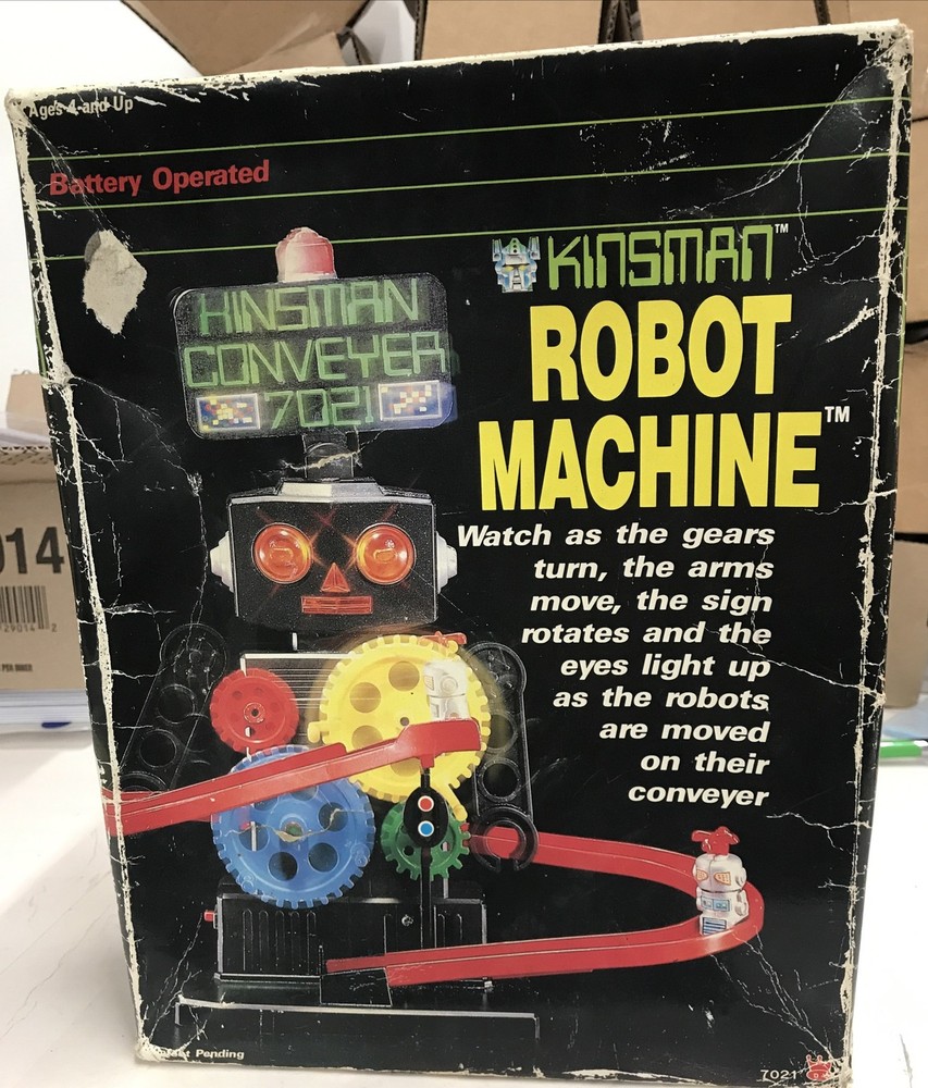 1985 DYToys Kinsman Robot Machine- Incomplete - Untested With Worn Box