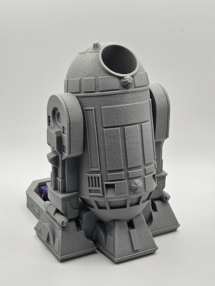 sci fi droid Dice Tower / droid dice roller DnD/Pathfinder/Tabletop RPG