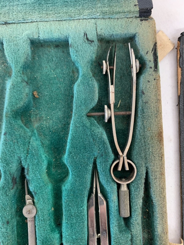 Vintage Drafting Tools ~ Engineering ~ Sears West Germany ~ AS FOUND ~ AS IS