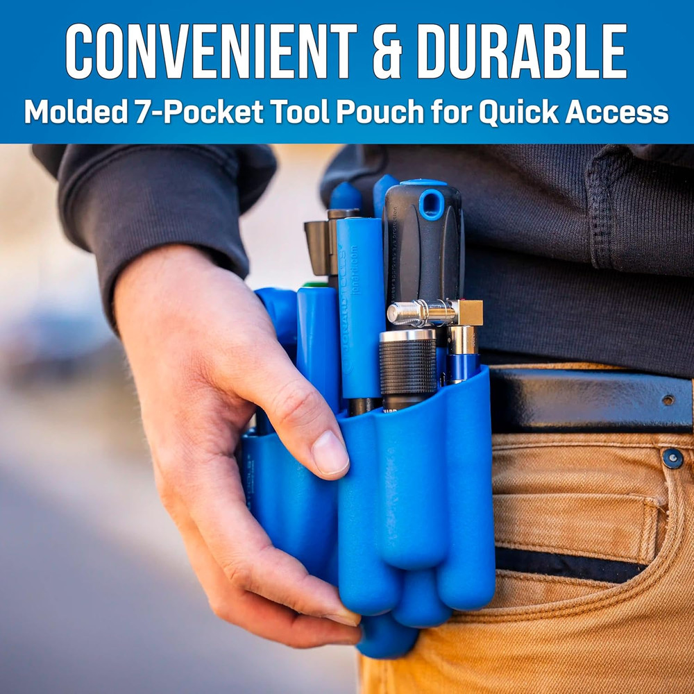 H-85 Molded 8 Pocket Tool Pouch for COAX Tools