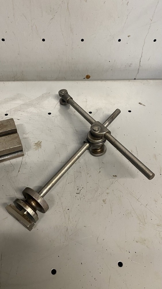 Browne & Sharpe Indicator Base Stand Set Toolmaker Inspection Base