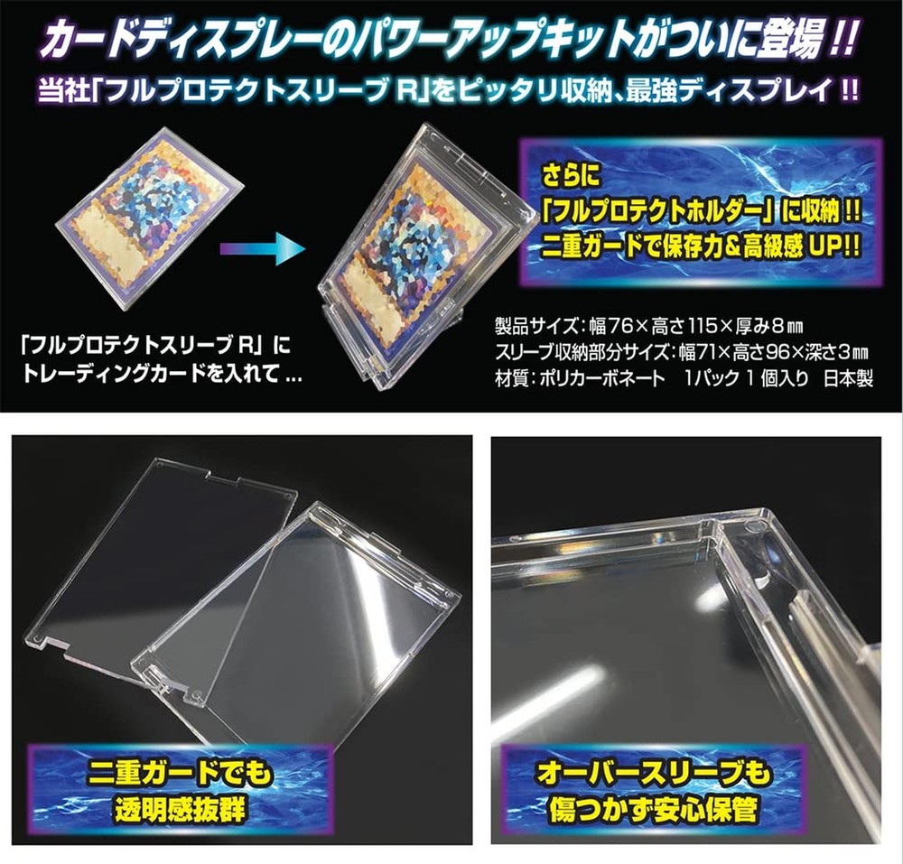 FPHR Full Protect Holder, R, Clear Size R