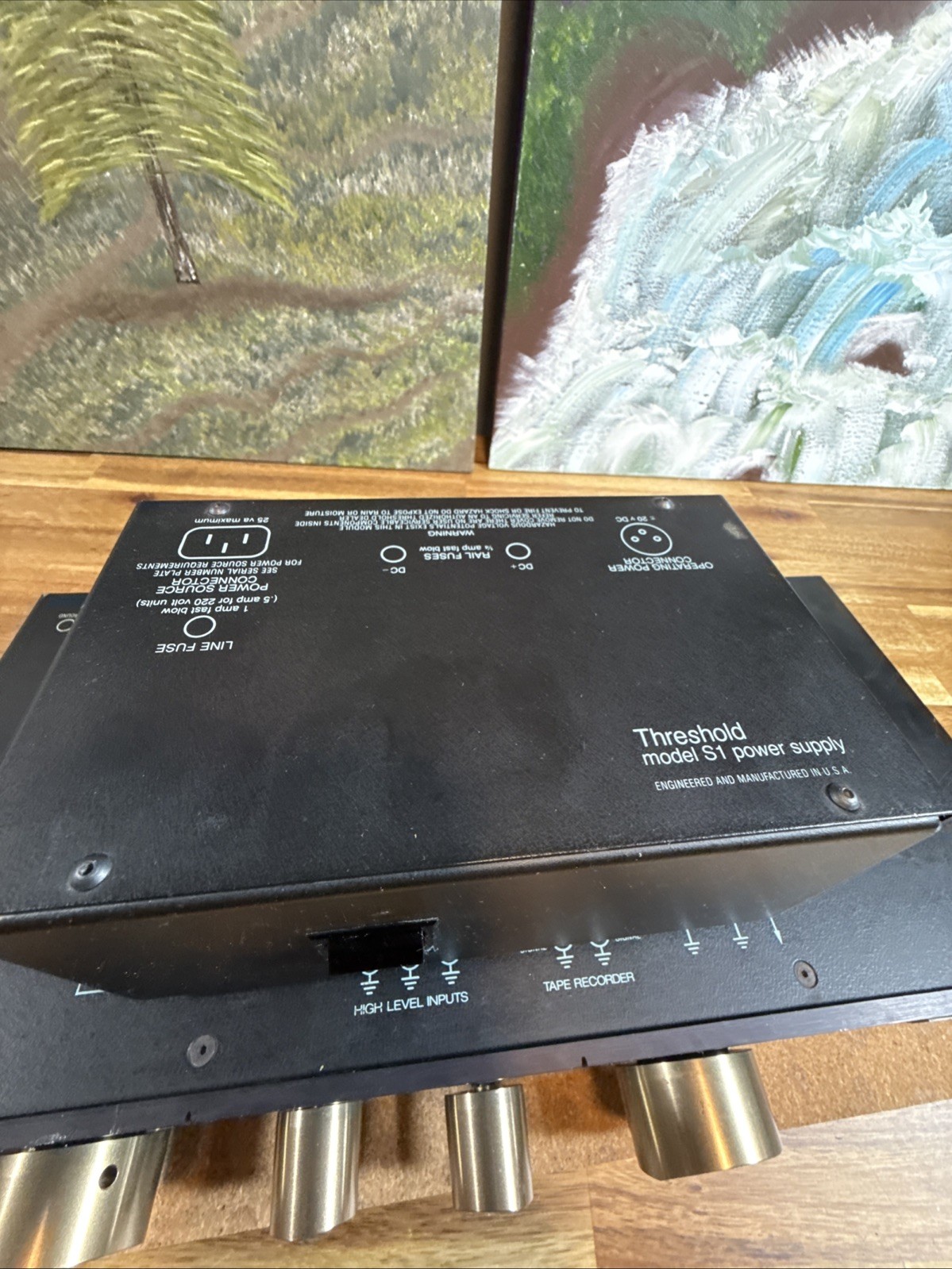 Threshold Model SL10 Preamplifier Cascode Class A Direct Coupled Preamp