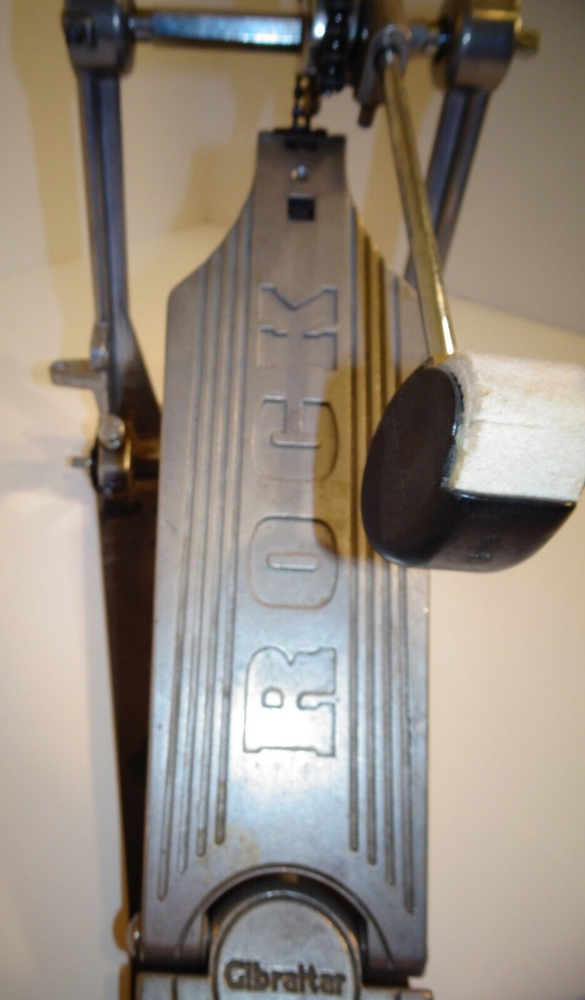 Gibraltar Rock SINGLE Bass Drum Pedal with Plate