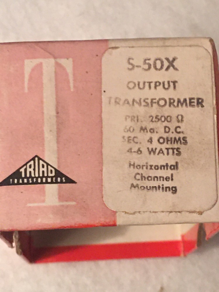 Triad S-50X Transformer
