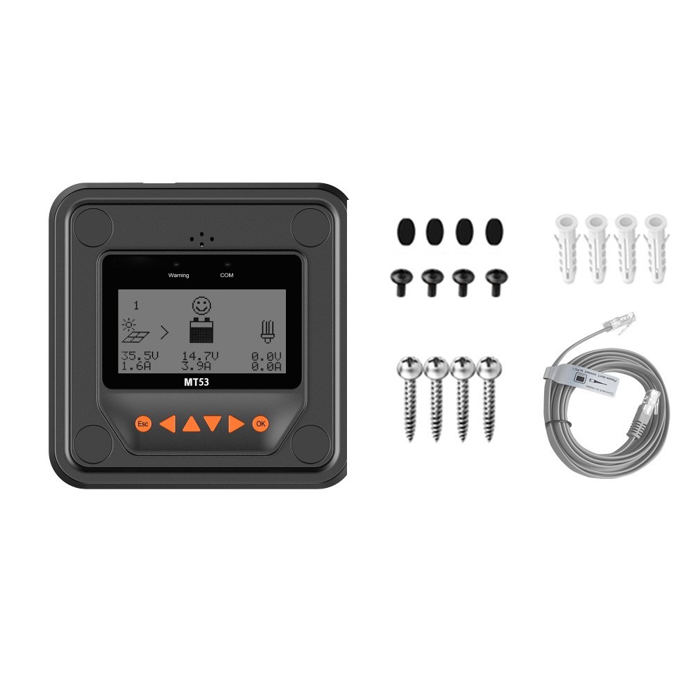 MT53 Remote Meter Compatible With The IT/ET-NC G3 Solar Controller LCD Display