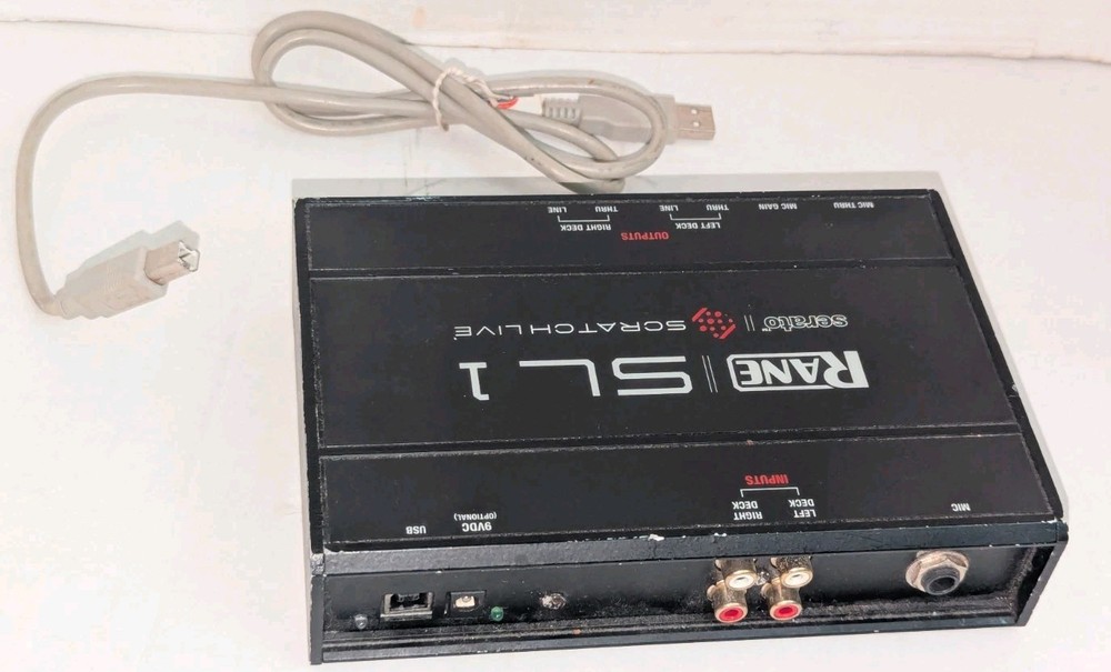 Rane Serato Scratch DJ Live SL1 Audio Interface For Serato Scratch Live