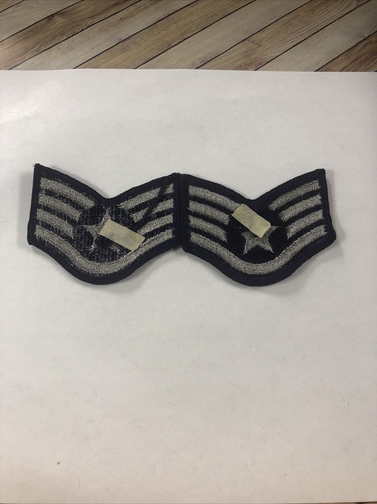 US Air Force Staff Sergeant Rank Patch Female
