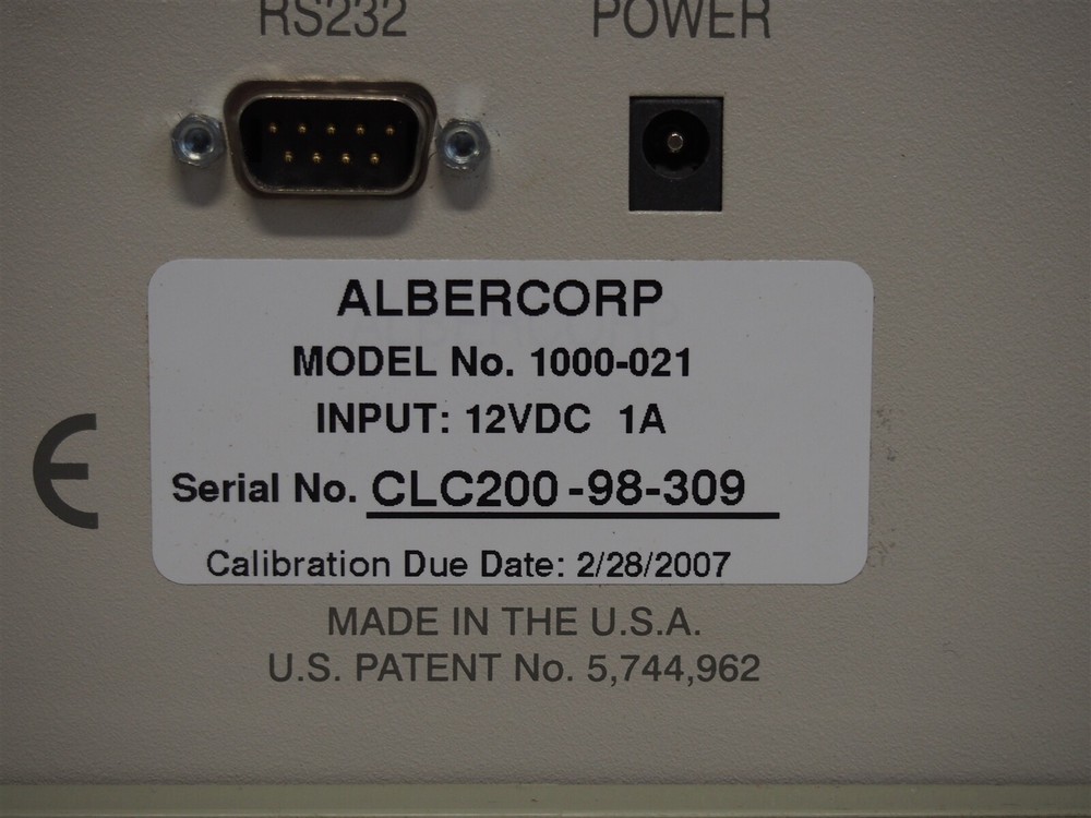 Albercorp Cellcorder 1000-021 Battery Multi-Meter