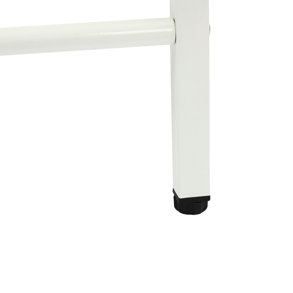 Bathroom Clothes Drying Rack Stand Over Washer Dryer Adjustable Storage Shelf
