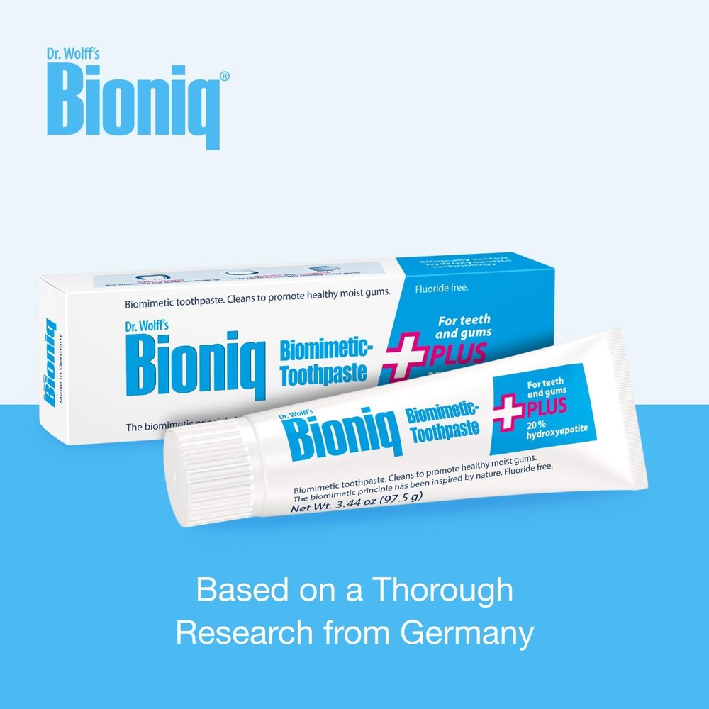Bioniq Plus Biomimetic Toothpaste 20% Hydroxyapatite 3.44 oz | Clinically T
