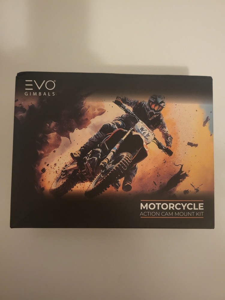 Insta360 Evo Gimbals Motorcycle Bundle - Complete Mounting Kit - Sealed