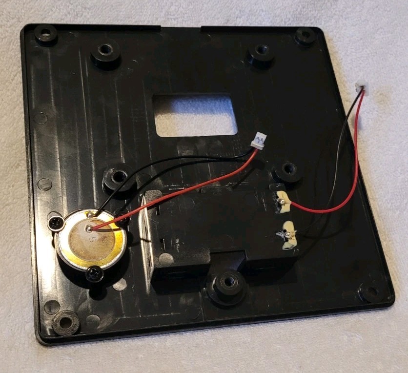 Rogue Echo Bike Computer Console Rear Plastic Backing Plate Battery Compartment