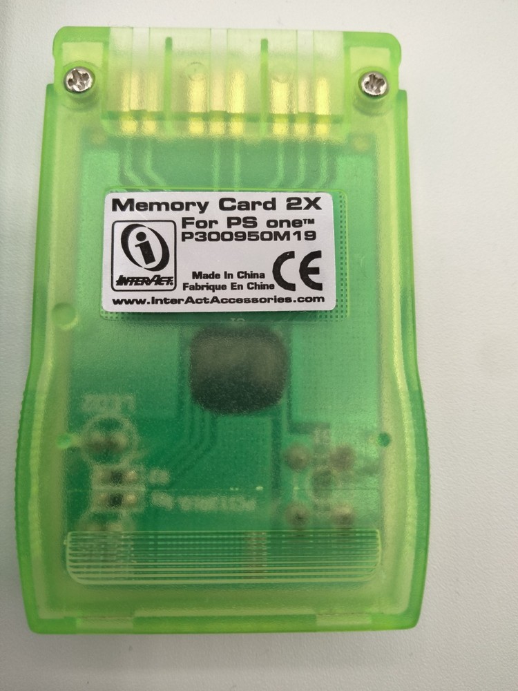 PS1 Interact Memory Card Recorder Lot