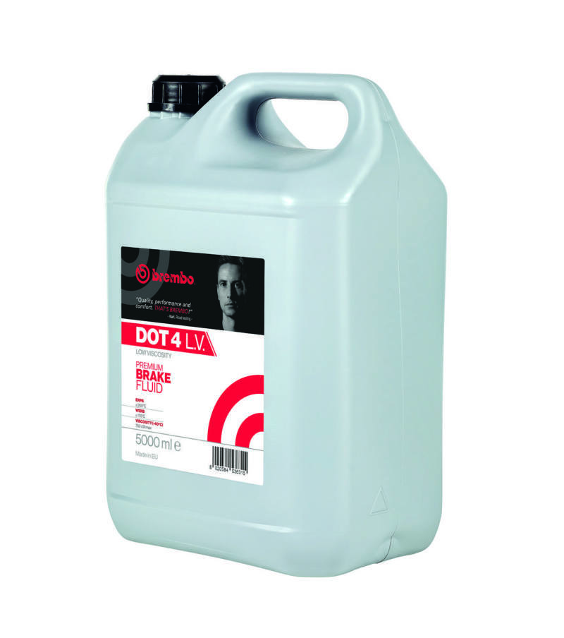 Brembo DOT 4 Low Viscosity Brake Fluid For (5000 ML)