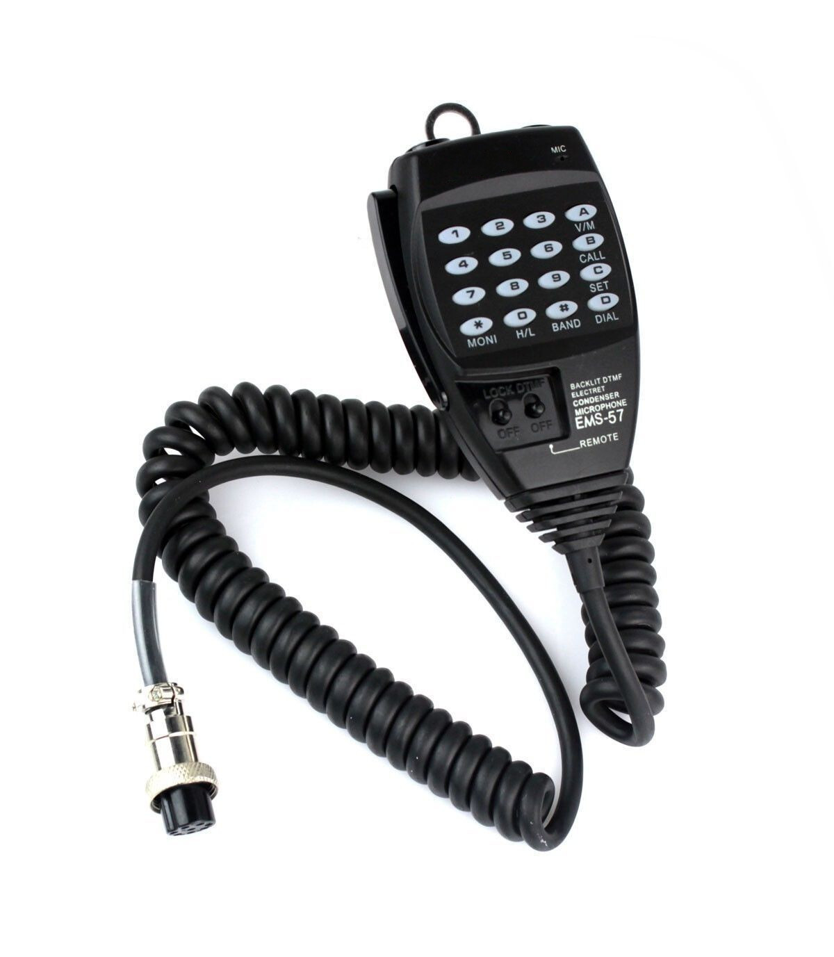 EMS-57 DTMF 8Pin Microphone For Alinco DR-135 DR-435 DR-635 DX-SR8T DX-77T Radio