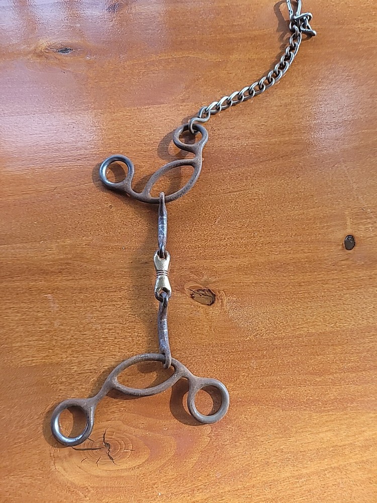 Dutton 3 Pc Copper Inlaid Dogbone Ss Used