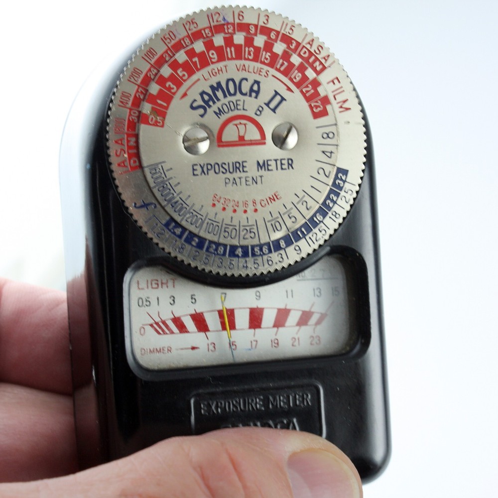 Samoca II Model B Light Exposure Meter Vintage - Works!