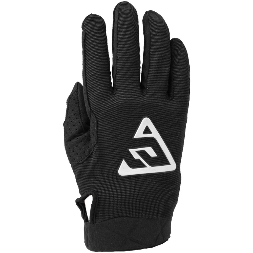 Answer 442868 Black/White Youth Medium 25 Peak Gloves