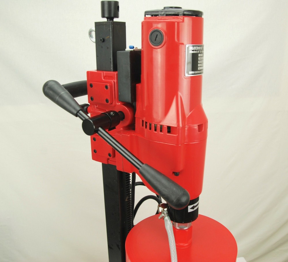 NEW BLUEROCK® Tools CONCRETE CORING 10Z1 CORE DRILL W/ STAND + 2 FREE BITS